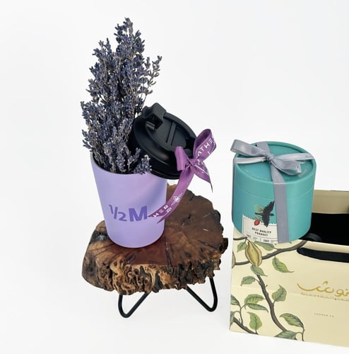 مق هاف مليون لون الخزامى | شوكولاتة انوش