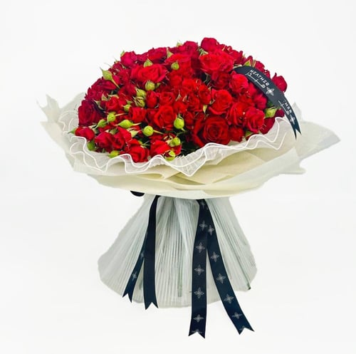 باقة البيبي جوري | تغليف جلد