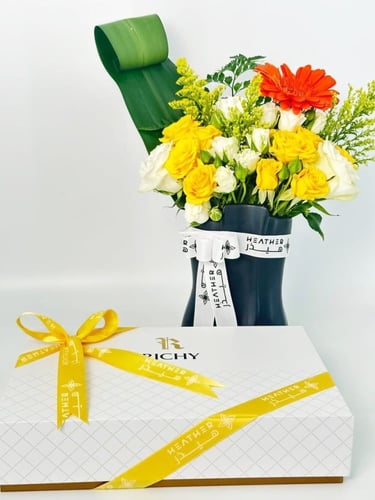 قماش ريتشي 619 | فازة أوبسيديانا فلوريس