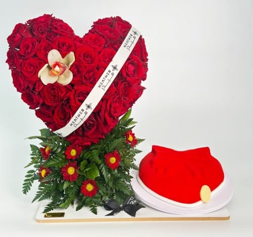 كيك آني وداني ردفلت | باقة روزالينا جوري كريز