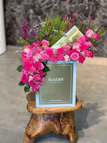 شوكلاتة بستاني| ورد جوري فوشي