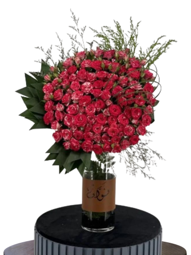 فازة بيبي روز أحمر| باسمك