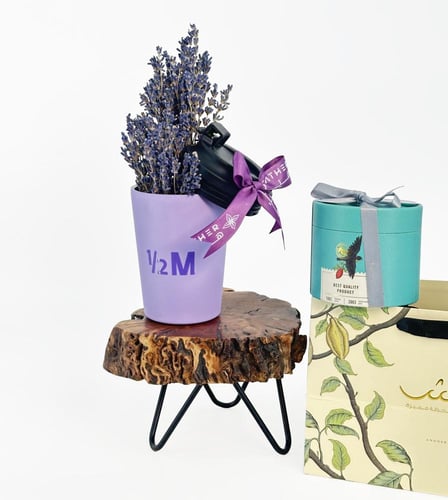 مق هاف مليون لون الخزامى | شوكولاتة انوش