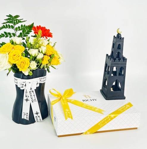 9966 قماش ريتشي | فازة أوبسيديانا فلوريس | فانوس ر...