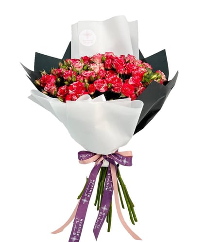 باقة بيبي جوري | دبل لون زهري