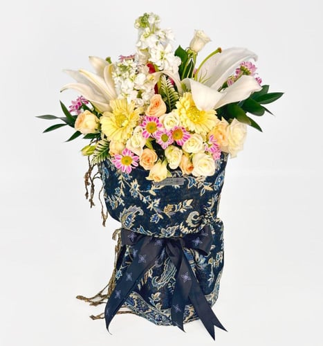 الشال الكشميري | فانتاسي وايت