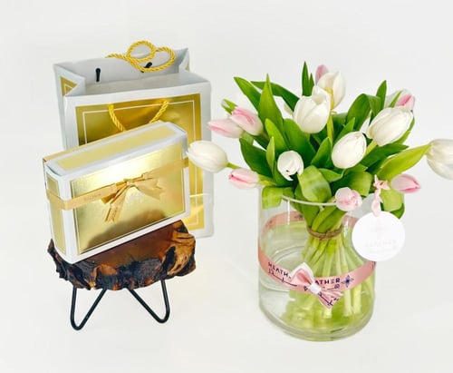 شوكولاته بستاني | فازة كريستال كوزموبيليا