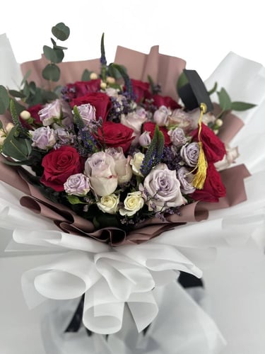 باقة الازهار اللطيفة |مغلف للتخرج