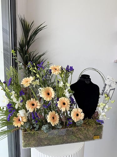 تنسيق قلادة | باقة إلفيرا ألباستروس