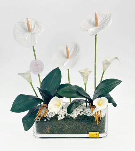 ستاند كريستال روز فلوريت