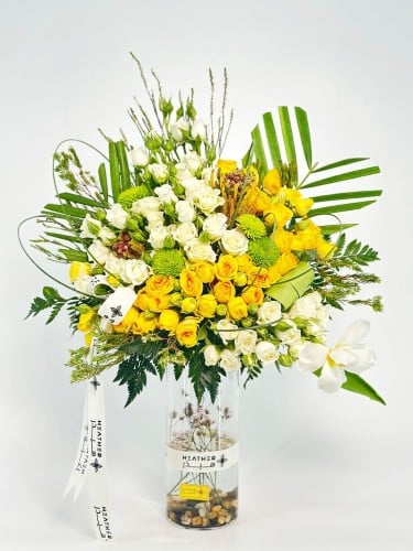 فازة فلوراليند البيضاء