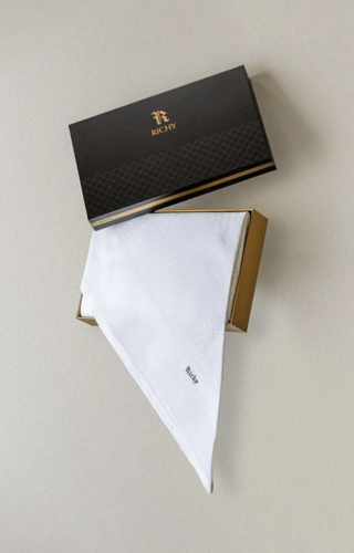 شماغ ريتشي ابيض | سونغازيت