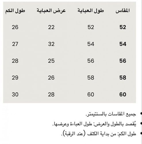 عباية x كلاسيك أسود
