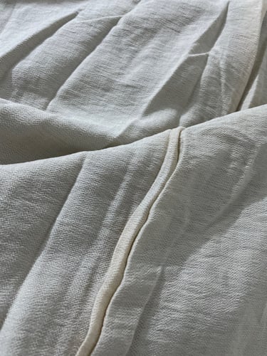 عباية دبل فيس آسود وبيج فاتح