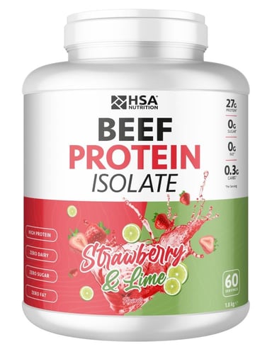 اتش اس اي نيوتريشن بيف بروتين ايزوليت - الفراولة و...