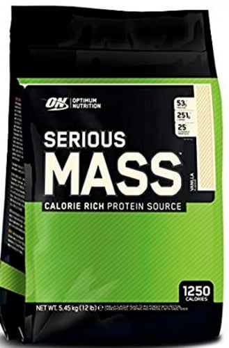اوبتيموم نيوترشن - مكمل سيرياس ماس بروتين 5.44 كجم...
