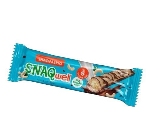 سناك فابرك ويفر شوكولاته الحليب بالكاجو 20 جرام