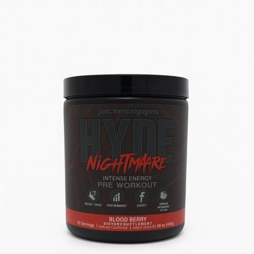 مكمل طاقة هايد نايتمير قبل التمرين بلود بيري 406جم