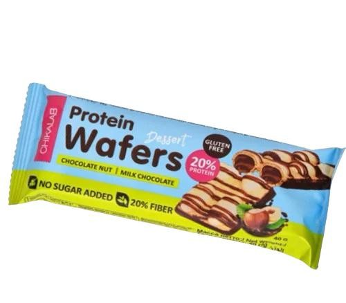 شيكي لاب بروتين ويفر حلوي شوكولاته المكسرات 40 جرا...