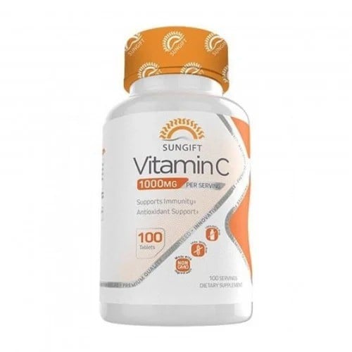 صن جيفت فيتامين سي 1000 عدد 100 حبة