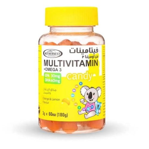 مذرنيست مالتي فيتامين للأطفال مع اوميجا 3