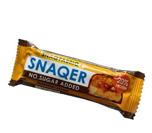 فابرك سناكر بار بدون سكر مضاف فول سوداني كراميل 50...