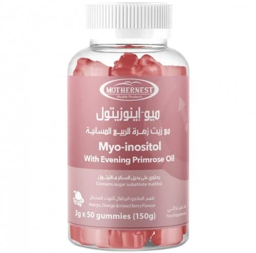 مذرنيست، ميو-إينوزيتول، مع زيت زهرة الربيع المسائي...