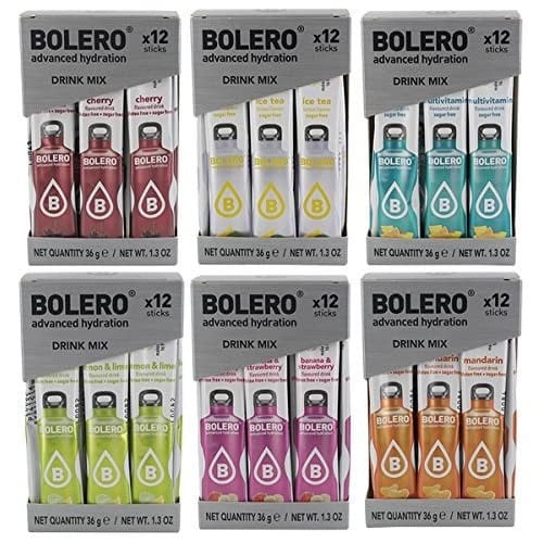 بوليرو منكهات الماء نكهات متنوعه