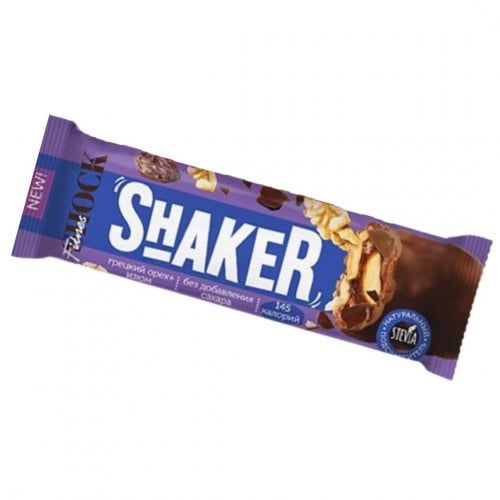 سناك جليزد فيتنس بار شاكر بالجوز 35 جرام