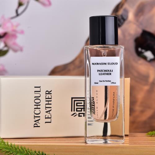 عطر باتشولي ليذر عطر جلدي شرقي فاخر 50 مل