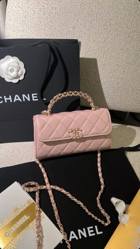 Chanel bag pink فوريه
