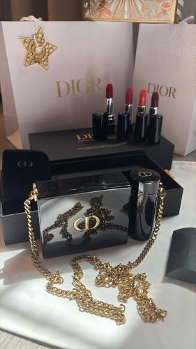 DiOR bag with lipstik