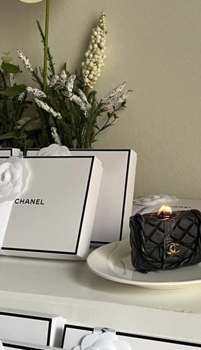 شمعه Chanel handmade