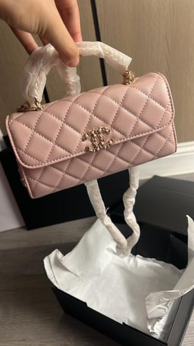 Chanel bag pink فوريه