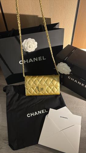 Chanel whllet in chin