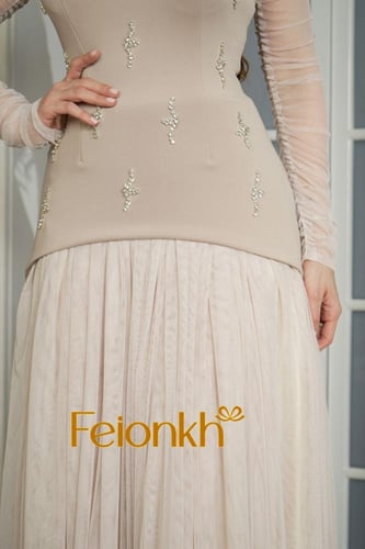 فستان:بيج راقي كلوش