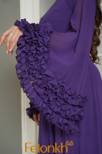 فستان:موف كم واسع