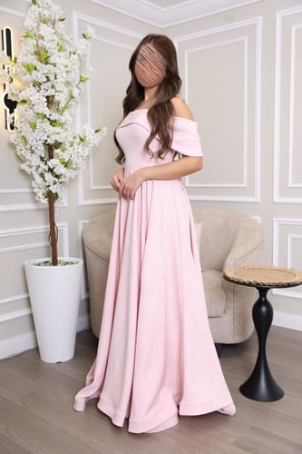 فستان اوف شولدر بينكي