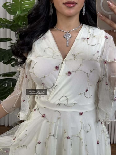 فستان تل مشجر