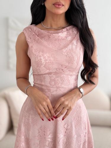 فستان دانتيل بودري