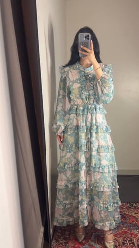 فستان لمعة مورد