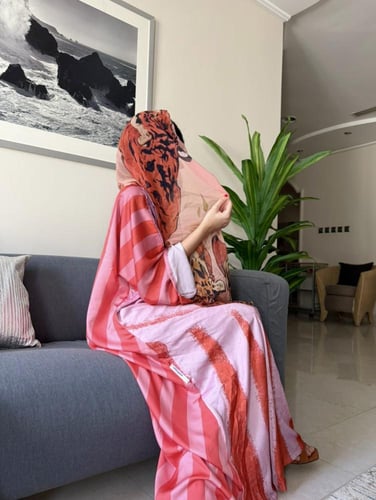 عباية قماش صيفي خفيف