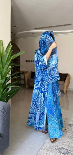 عباية قماش صيفي خفيف