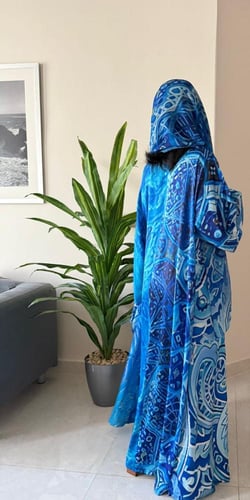 عباية قماش صيفي خفيف