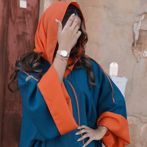 عبايات اكمام واسعه بقماش كريب