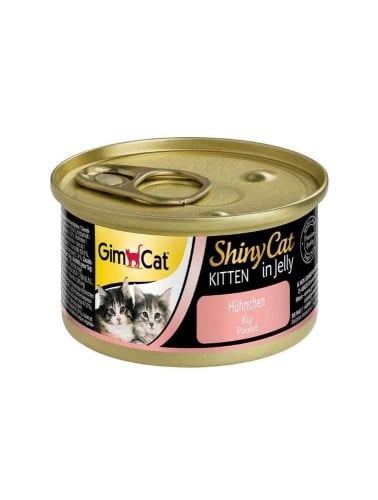 جيم كات شايني كات اكل قطط بالدجاج للقطط الصغيرة في...