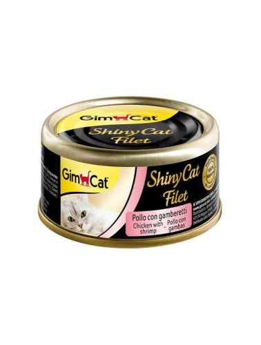 جيم كات شايني كات طعام رطب للقطط البالغة بنكهة الد...