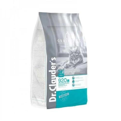 د. كلاودرز هاي بريميوم طعام جاف للقطط البالغة خالي...