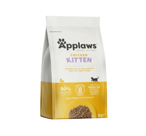 ابلاوز طعام جاف للقطط الصغيرة بنكهة الدجاج