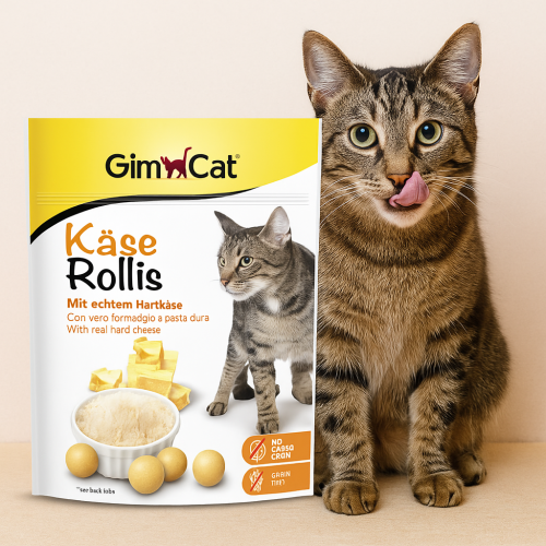 مكافآت "تشيزيز" بالجبن للقطط من جيم كات، 10 جم
